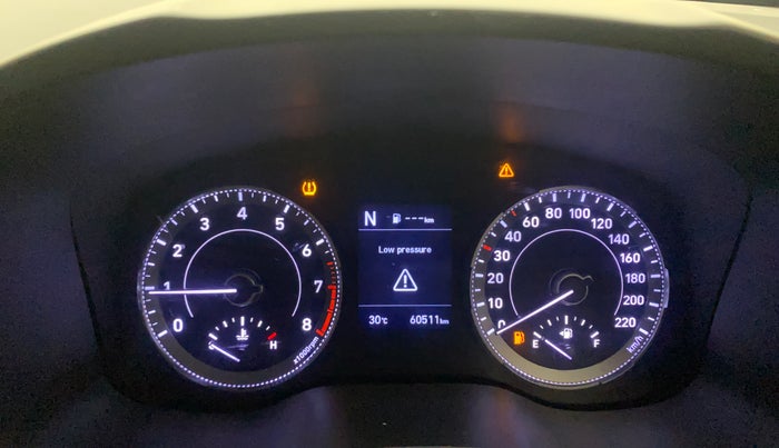 2021 Hyundai VENUE SX 1.0 (O) TURBO IMT, Petrol, Manual, 60,510 km, Odometer Image