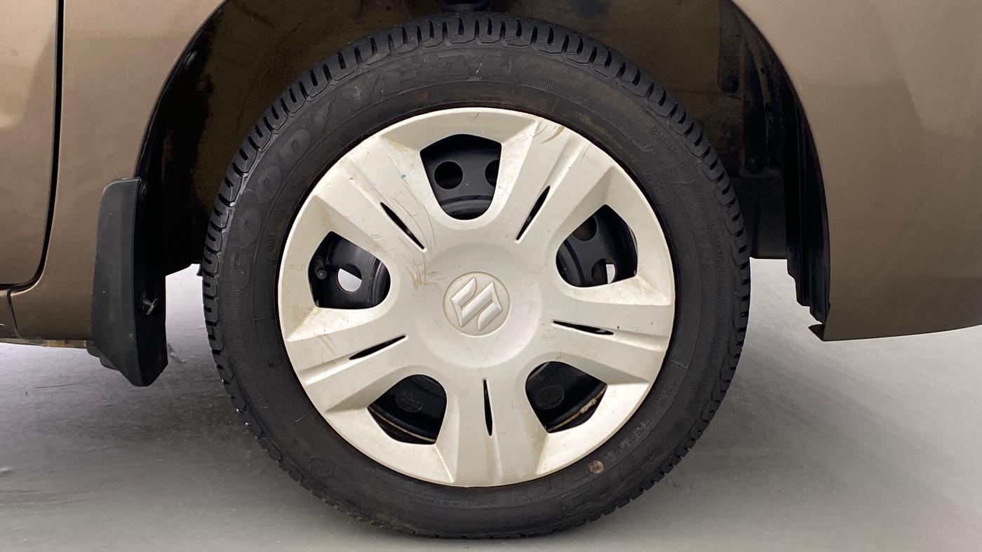 2014 Maruti Wagon R 1.0 VXI, Petrol, Manual, 61,117 km, Right Front Wheel