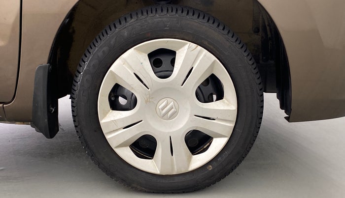 2014 Maruti Wagon R 1.0 VXI, Petrol, Manual, 61,117 km, Right Front Wheel