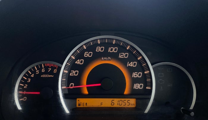 2014 Maruti Wagon R 1.0 VXI, Petrol, Manual, 61,117 km, Odometer Image
