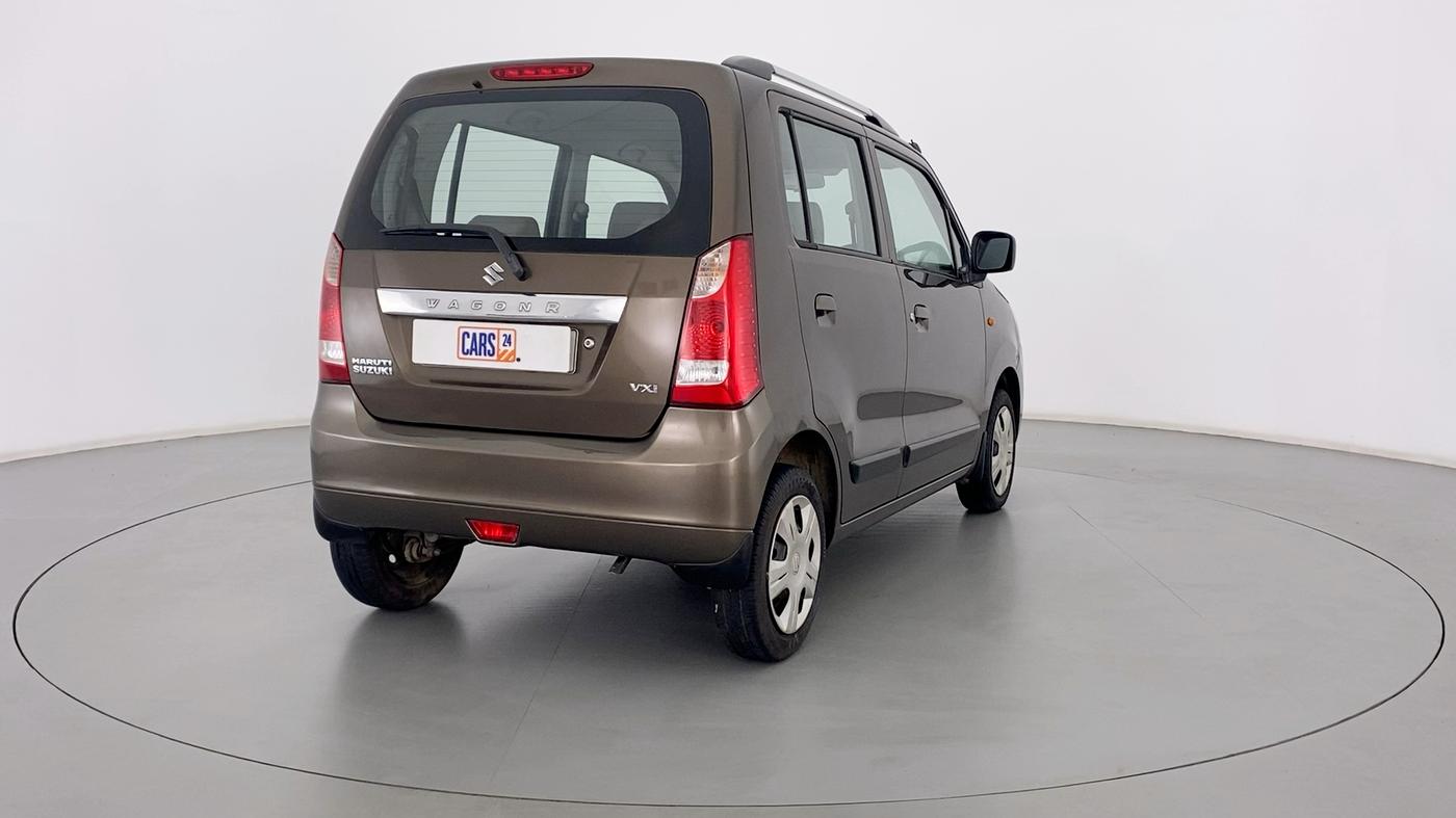 2014 Maruti Wagon R 1.0 VXI, Petrol, Manual, 61,117 km, Right Back Diagonal