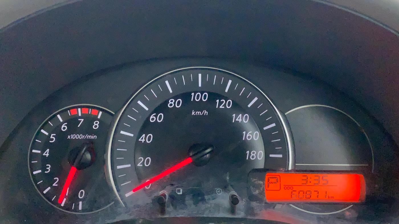 2014 Nissan Micra XV CVT, Petrol, Automatic, 60,934 km, Odometer Image