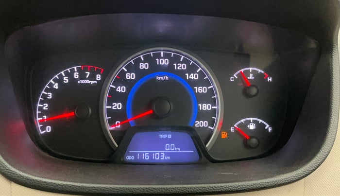 2015 Hyundai Grand i10 SPORTZ 1.2 KAPPA VTVT, CNG, Manual, 1,16,099 km, Odometer Image