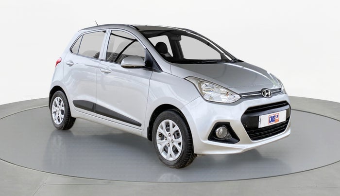 2016 Hyundai Grand i10 SPORTZ 1.2 KAPPA VTVT, Petrol, Manual, 50,799 km, Right Front Diagonal