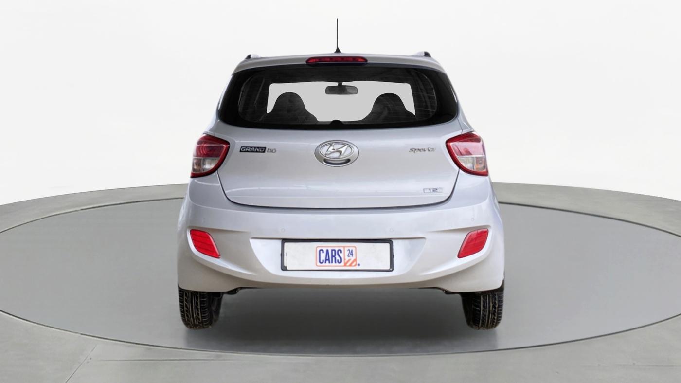 2016 Hyundai Grand i10 SPORTZ 1.2 KAPPA VTVT, Petrol, Manual, 50,799 km, Back/Rear