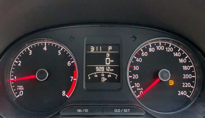 2018 Volkswagen Vento 1.2 TSI HIGHLINE PLUS AT, Petrol, Automatic, 92,699 km, Odometer Image