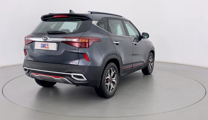 2020 KIA SELTOS GTX+ 1.4 MT, Petrol, Manual, 91,526 km, Right Back Diagonal
