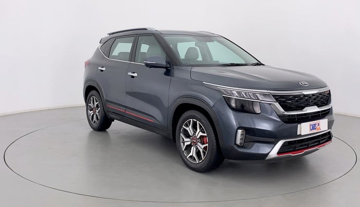 2020 KIA SELTOS GTX+ 1.4 MT, Petrol, Manual, 91,526 km, Right Front Diagonal