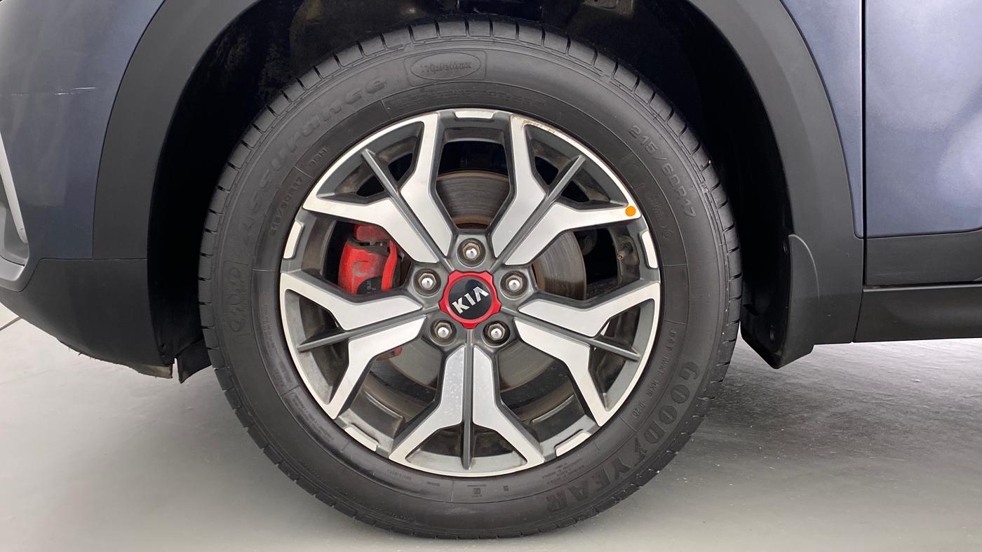 2020 KIA SELTOS GTX+ 1.4 MT, Petrol, Manual, 91,526 km, Left Front Wheel