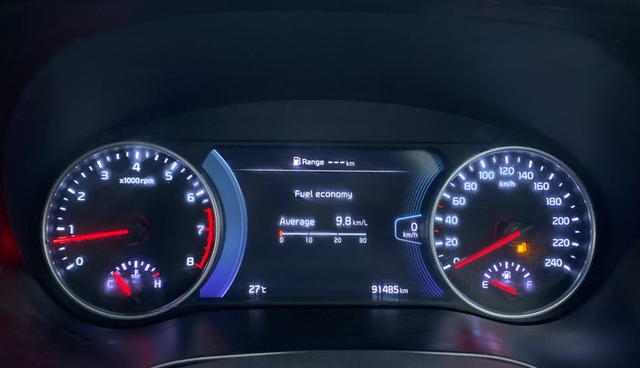2020 KIA SELTOS GTX+ 1.4 MT, Petrol, Manual, 91,526 km, Odometer Image