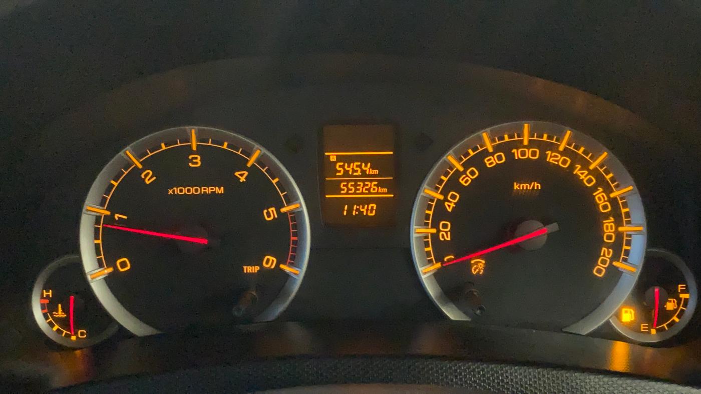 2013 Maruti Swift Dzire VDI, Diesel, Manual, 55,494 km, Odometer Image