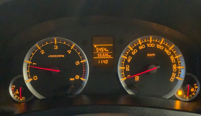 2013 Maruti Swift Dzire VDI, Diesel, Manual, 55,494 km, Odometer Image