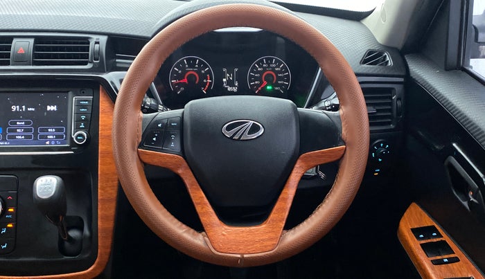 2020 Mahindra KUV 100 NXT K8 6 STR, Petrol, Manual, 18,672 km, Steering Wheel Close Up