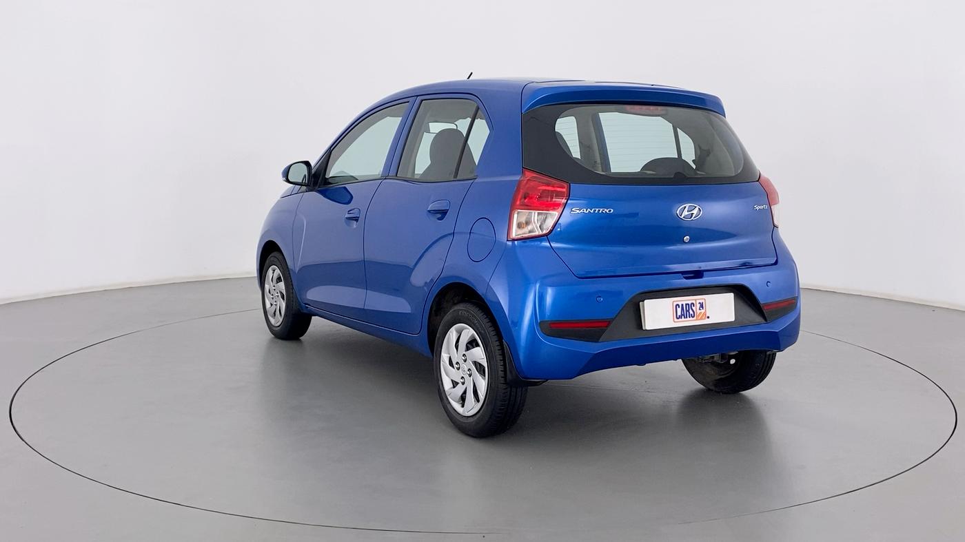 2019 Hyundai NEW SANTRO 1.1 SPORTS AMT, Petrol, Automatic, 7,554 km, Left Back Diagonal