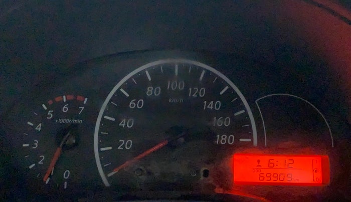 2017 Nissan Micra Active XV S, Petrol, Manual, 69,965 km, Odometer Image