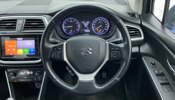 2020 Maruti S Cross ALPHA 1.5 SMART HYBRID, Petrol, Manual, 26,852 km, Steering Wheel Close Up