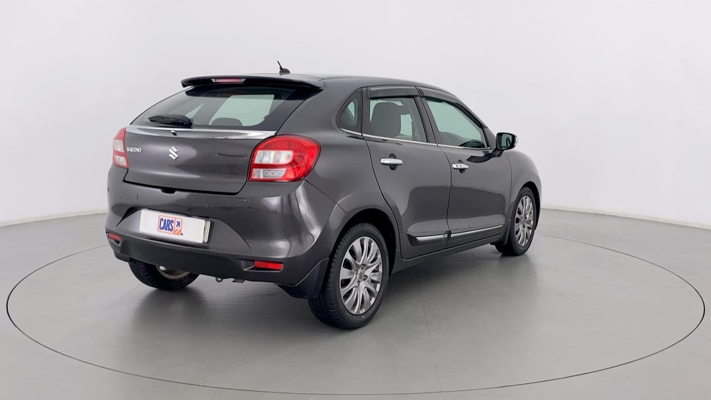 2016 Maruti Baleno ALPHA 1.2 K12, Petrol, Manual, 57,824 km, Right Back Diagonal
