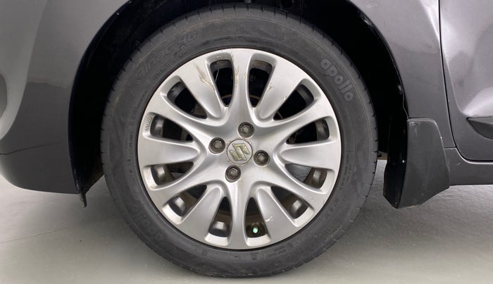 2016 Maruti Baleno ALPHA 1.2 K12, Petrol, Manual, 57,824 km, Left Front Wheel