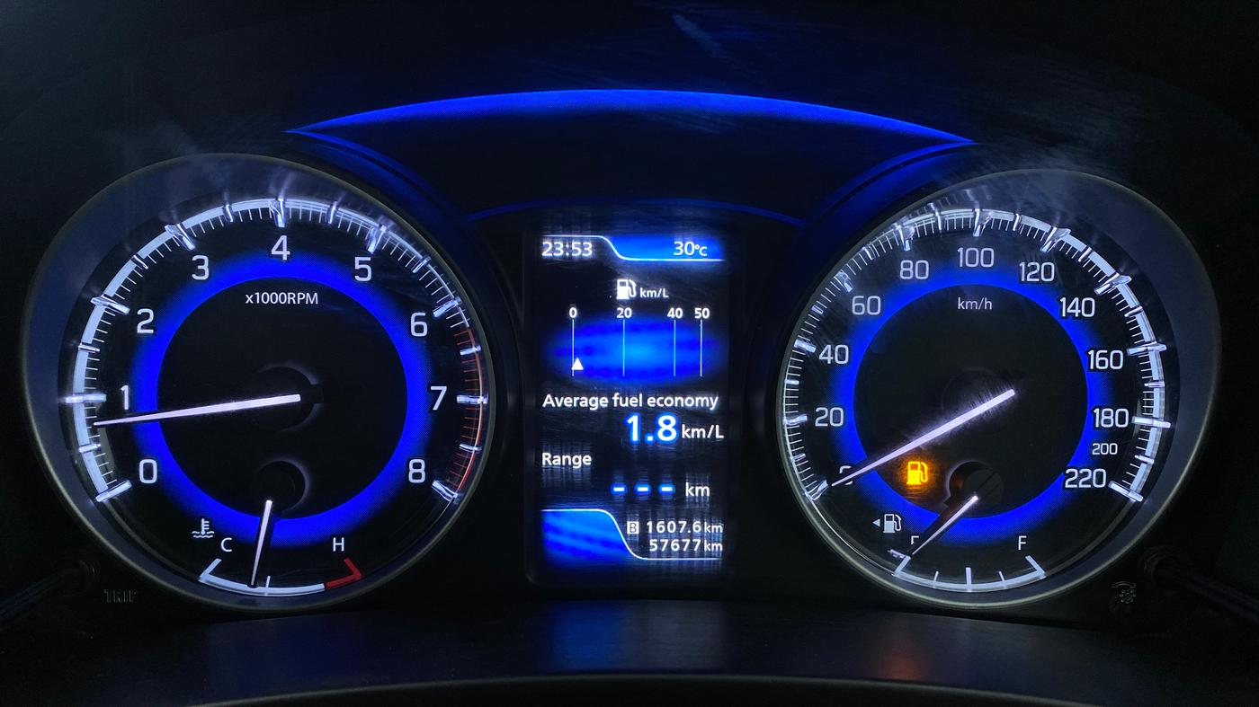 2016 Maruti Baleno ALPHA 1.2 K12, Petrol, Manual, 57,824 km, Odometer Image