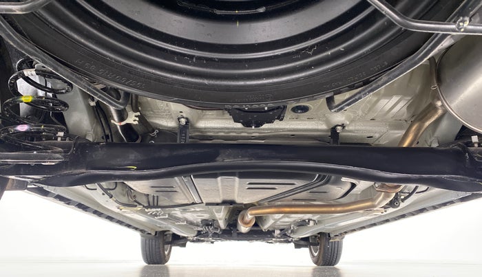 2022 Maruti XL6 ALPHA AT SHVS, Petrol, Automatic, 441 km, Rear Underbody