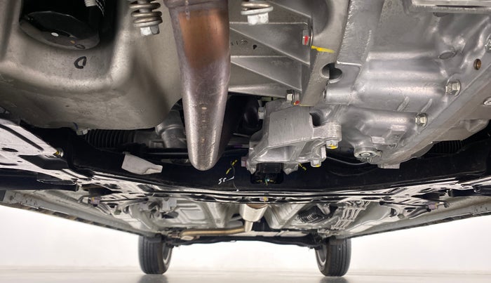 2022 Maruti XL6 ALPHA AT SHVS, Petrol, Automatic, 441 km, Front Underbody