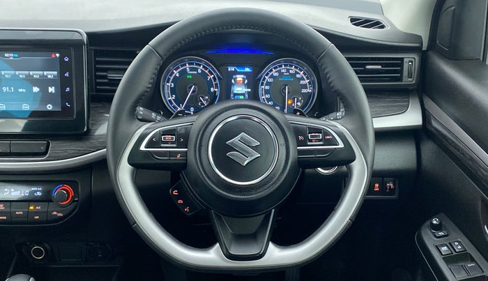 2022 Maruti XL6 ALPHA AT SHVS, Petrol, Automatic, 441 km, Steering Wheel Close Up