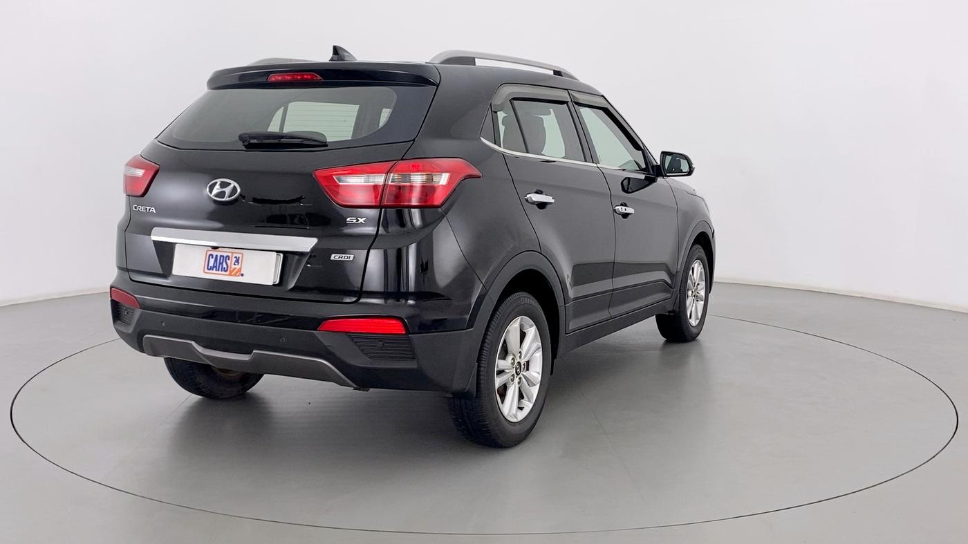 2018 Hyundai Creta 1.6 SX PLUS DIESEL, Diesel, Manual, 59,362 km, Right Back Diagonal