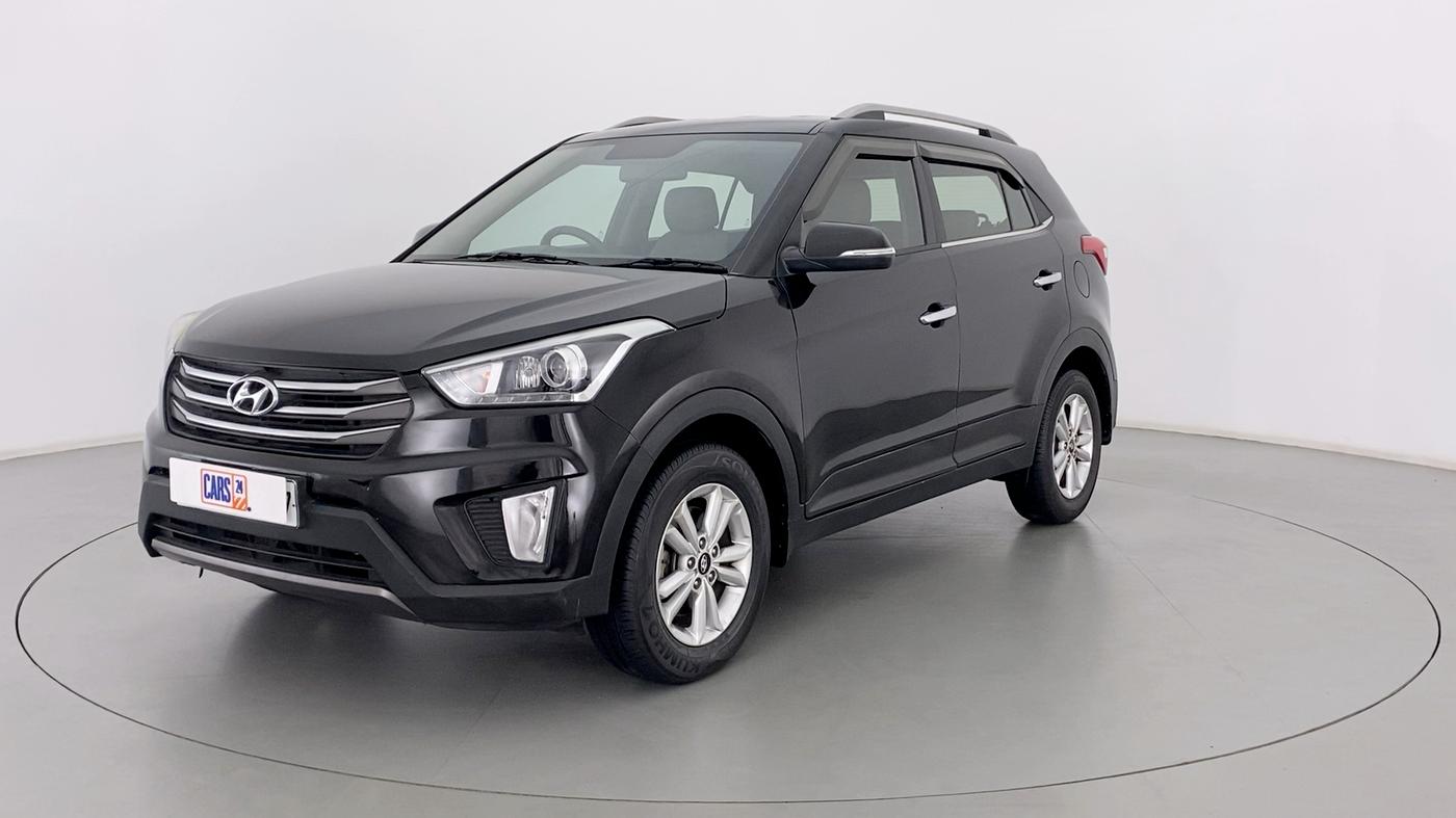 2018 Hyundai Creta 1.6 SX PLUS DIESEL, Diesel, Manual, 59,362 km, Left Front Diagonal