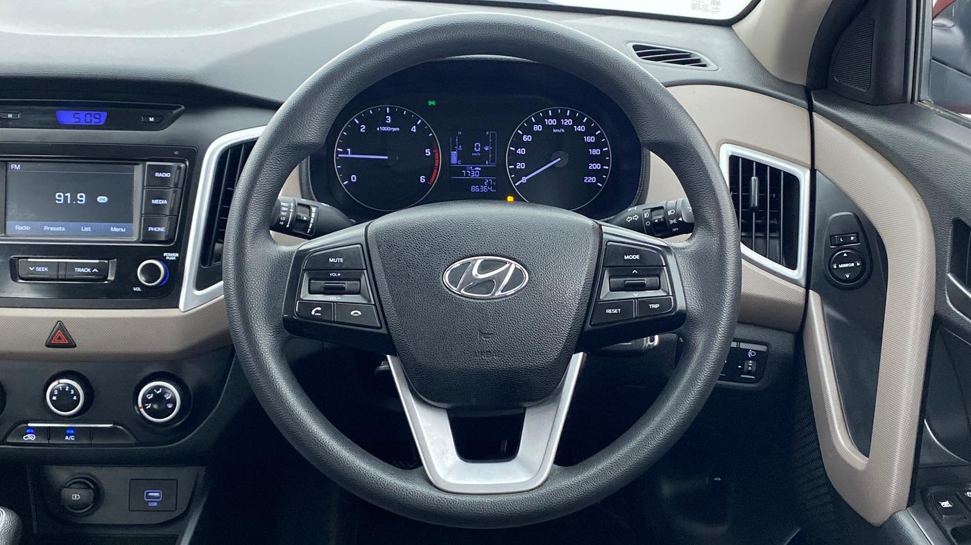 2019 Hyundai Creta 1.6 EX CRDI, Diesel, Manual, 86,439 km, Steering Wheel Close Up