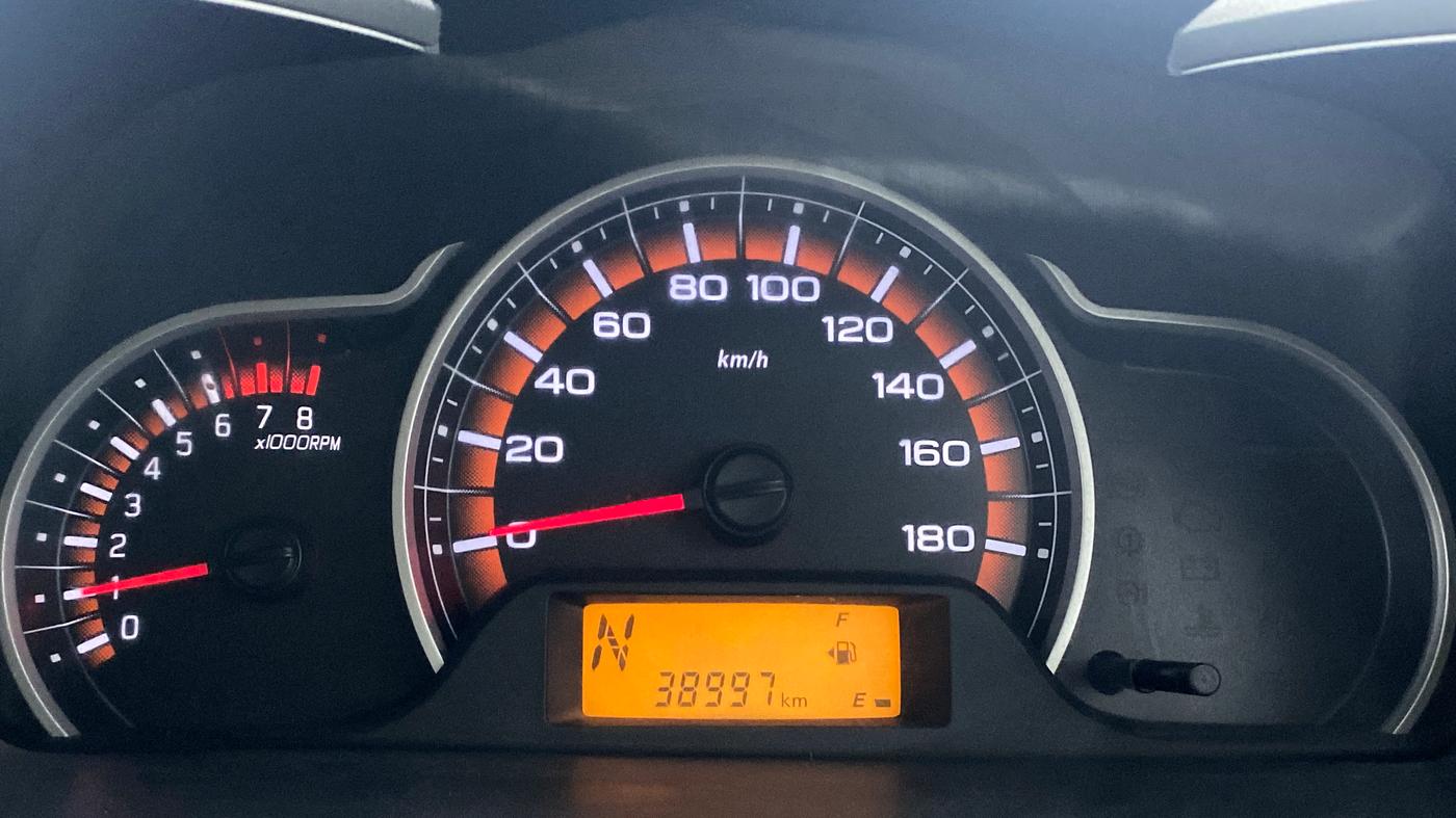 2016 Maruti Alto K10 VXI AMT P, Petrol, Automatic, 39,158 km, Odometer Image