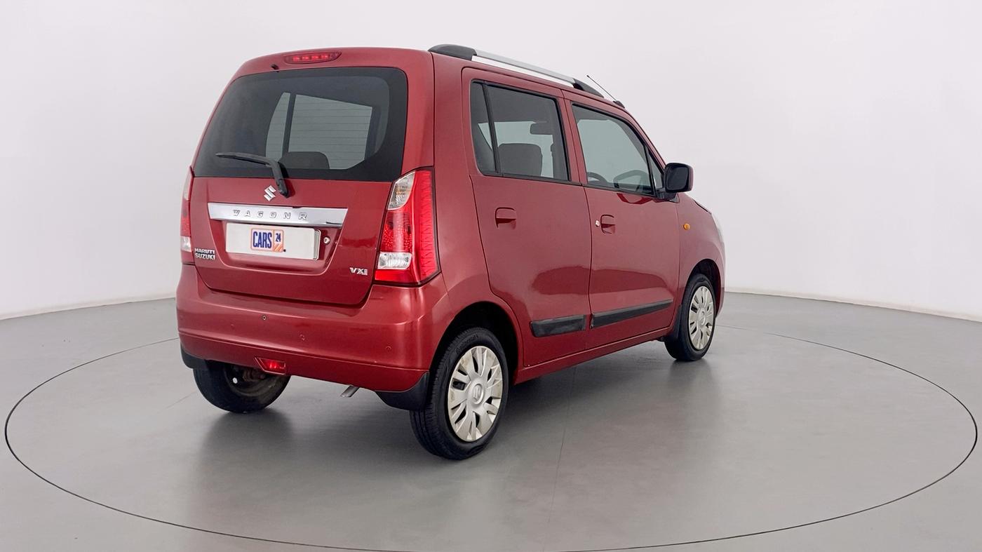 2013 Maruti Wagon R 1.0 VXI, Petrol, Manual, 52,889 km, Right Back Diagonal