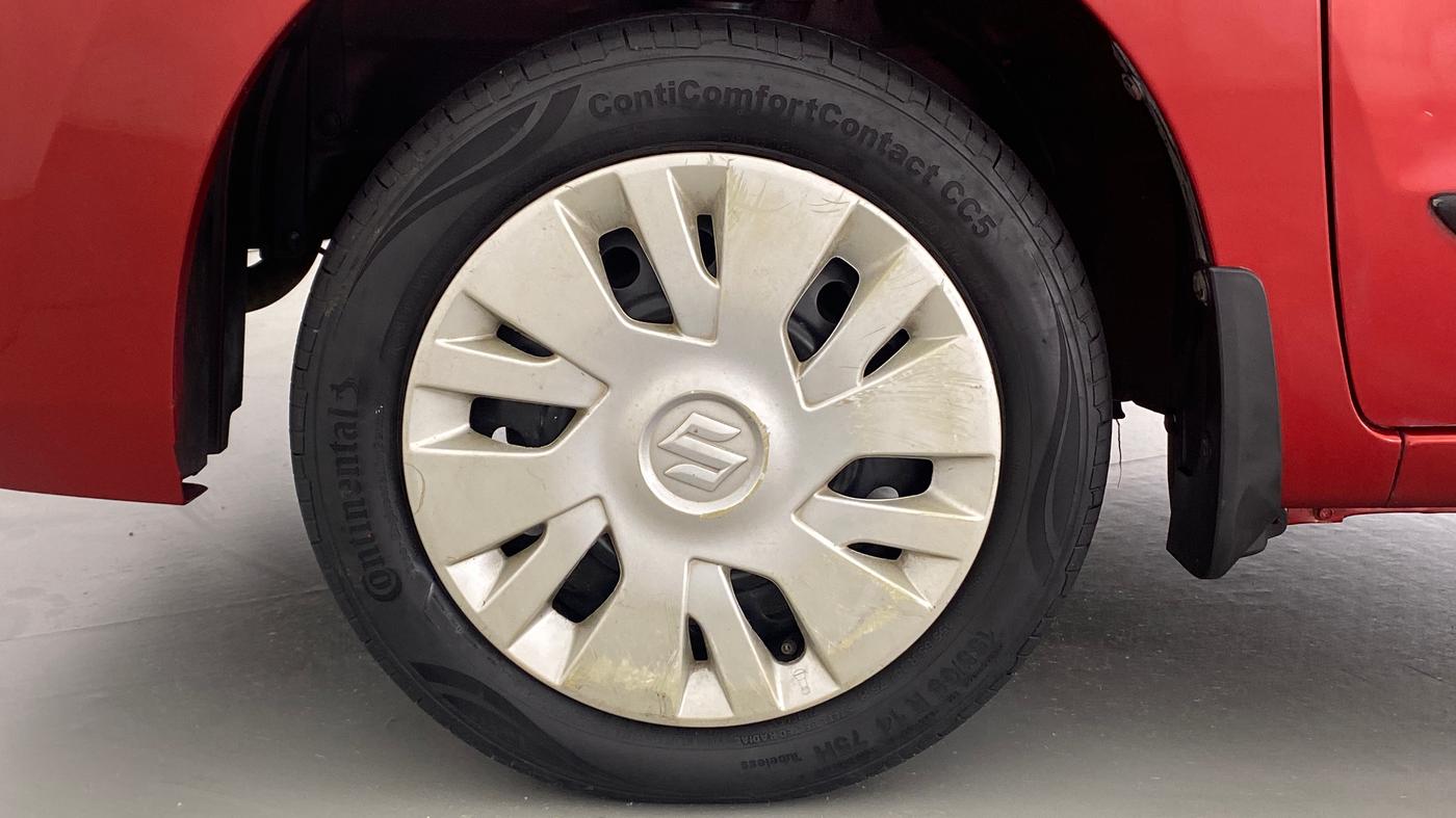 2013 Maruti Wagon R 1.0 VXI, Petrol, Manual, 52,889 km, Left Front Wheel
