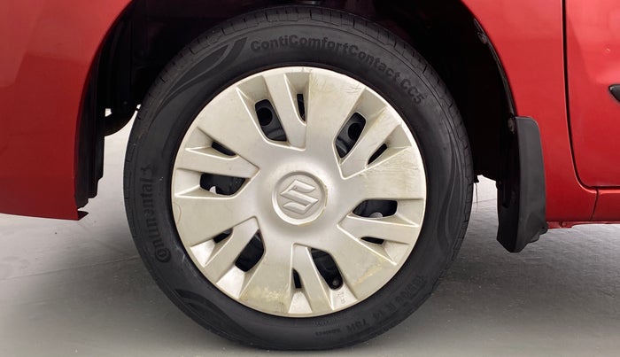 2013 Maruti Wagon R 1.0 VXI, Petrol, Manual, 52,889 km, Left Front Wheel