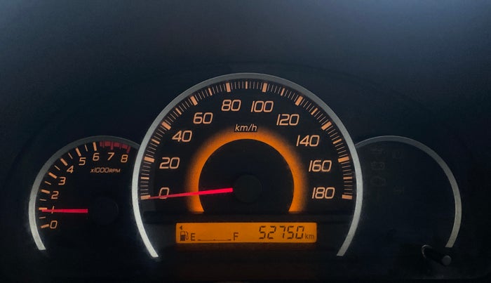 2013 Maruti Wagon R 1.0 VXI, Petrol, Manual, 52,889 km, Odometer Image