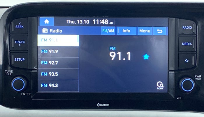2020 Hyundai GRAND I10 NIOS SPORTZ 1.2 AT, Petrol, Automatic, 37,541 km, Infotainment System