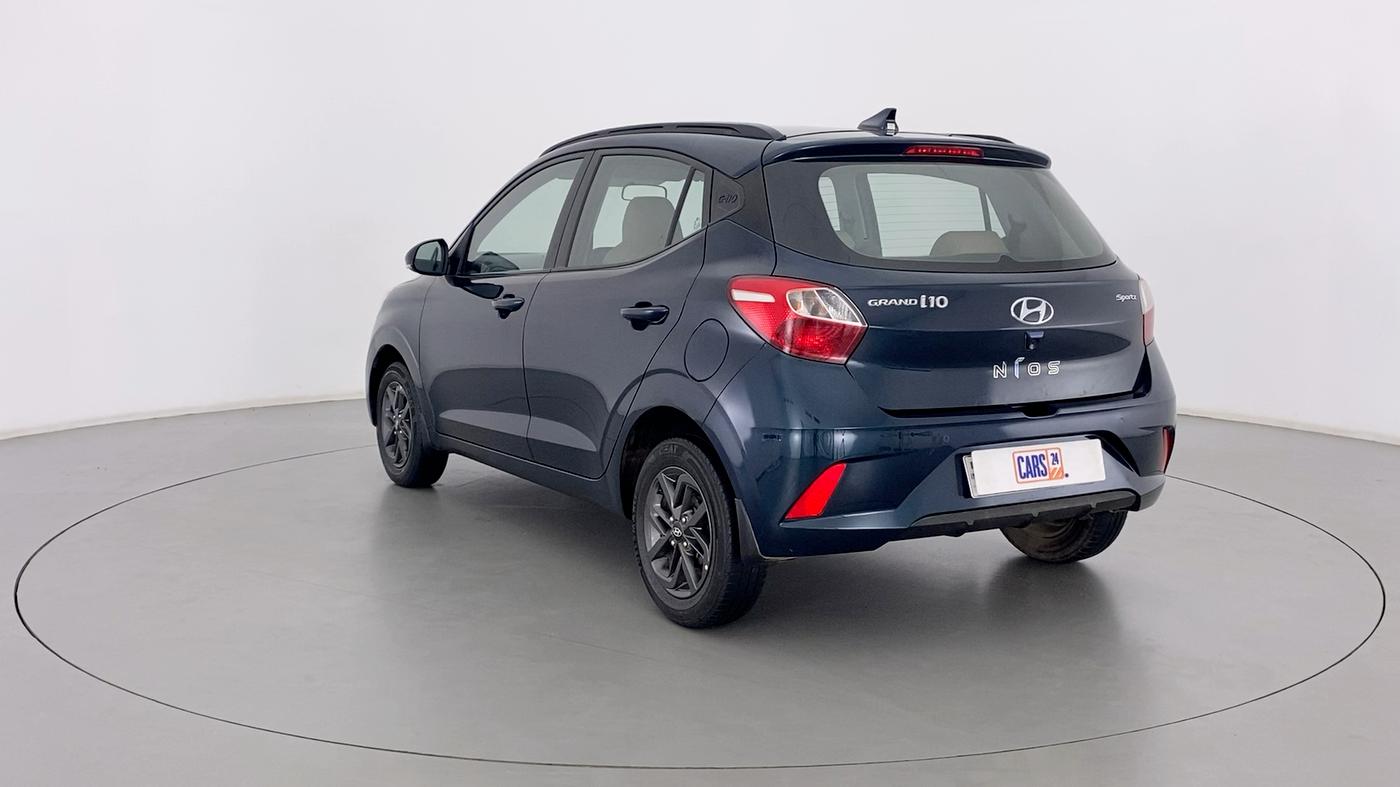 2020 Hyundai GRAND I10 NIOS SPORTZ 1.2 AT, Petrol, Automatic, 37,541 km, Left Back Diagonal