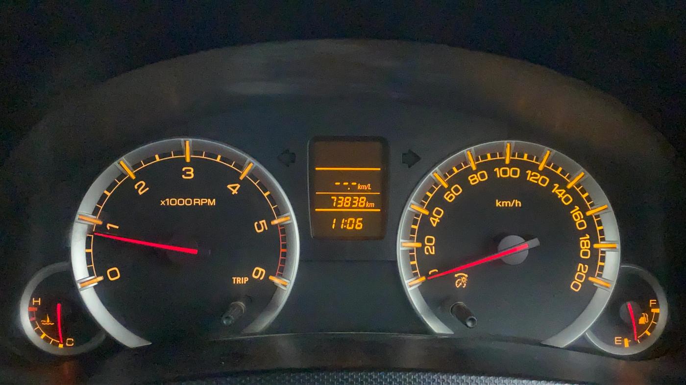 2013 Maruti Swift VDI, Diesel, Manual, 73,858 km, Odometer Image