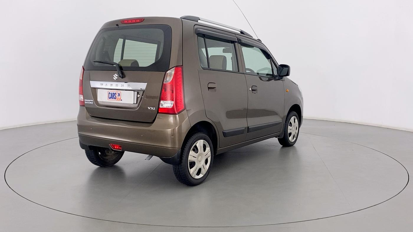 2016 Maruti Wagon R 1.0 VXI, Petrol, Manual, 12,475 km, Right Back Diagonal