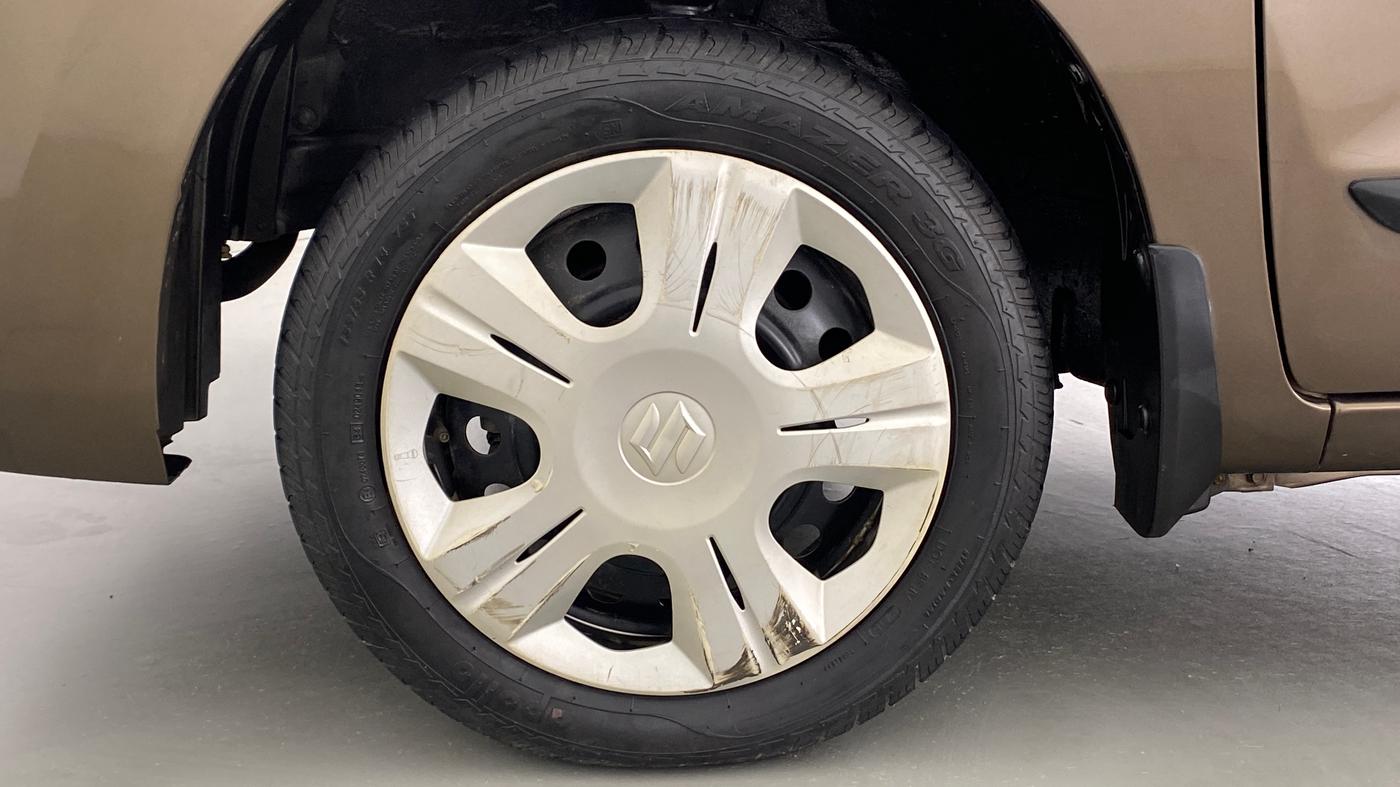 2016 Maruti Wagon R 1.0 VXI, Petrol, Manual, 12,475 km, Left Front Wheel