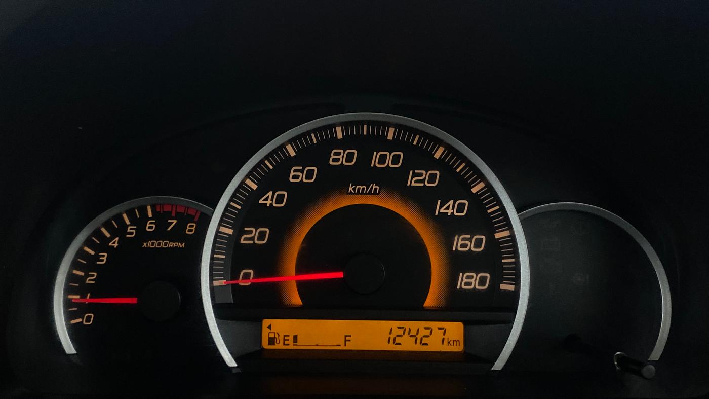 2016 Maruti Wagon R 1.0 VXI, Petrol, Manual, 12,475 km, Odometer Image