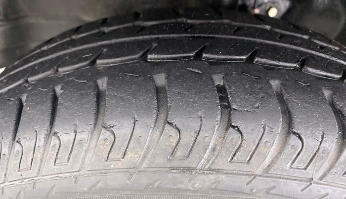 2016 Maruti Wagon R 1.0 VXI, Petrol, Manual, 12,475 km, Left Front Tyre Tread