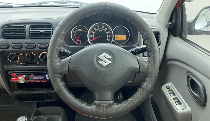 2014 Maruti Alto K10 VXI P, Petrol, Manual, 61,631 km, Steering Wheel Close Up