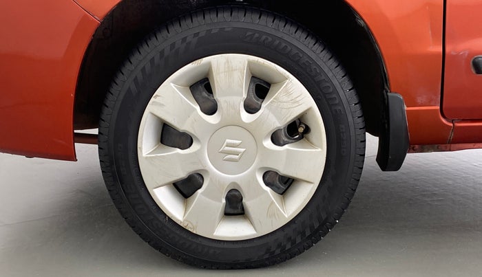 2014 Maruti Alto K10 VXI P, Petrol, Manual, 61,631 km, Left Front Wheel