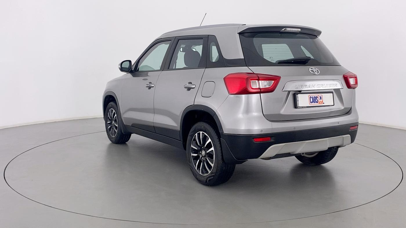 2021 Toyota URBAN CRUISER Premium AT, Petrol, Automatic, 7,095 km, Left Back Diagonal