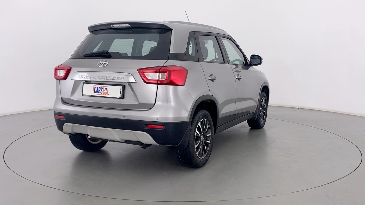 2021 Toyota URBAN CRUISER Premium AT, Petrol, Automatic, 7,095 km, Right Back Diagonal