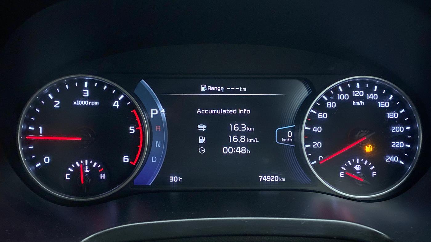 2020 KIA SELTOS 1.5 GTX+ AT, Diesel, Automatic, 74,943 km, Odometer Image