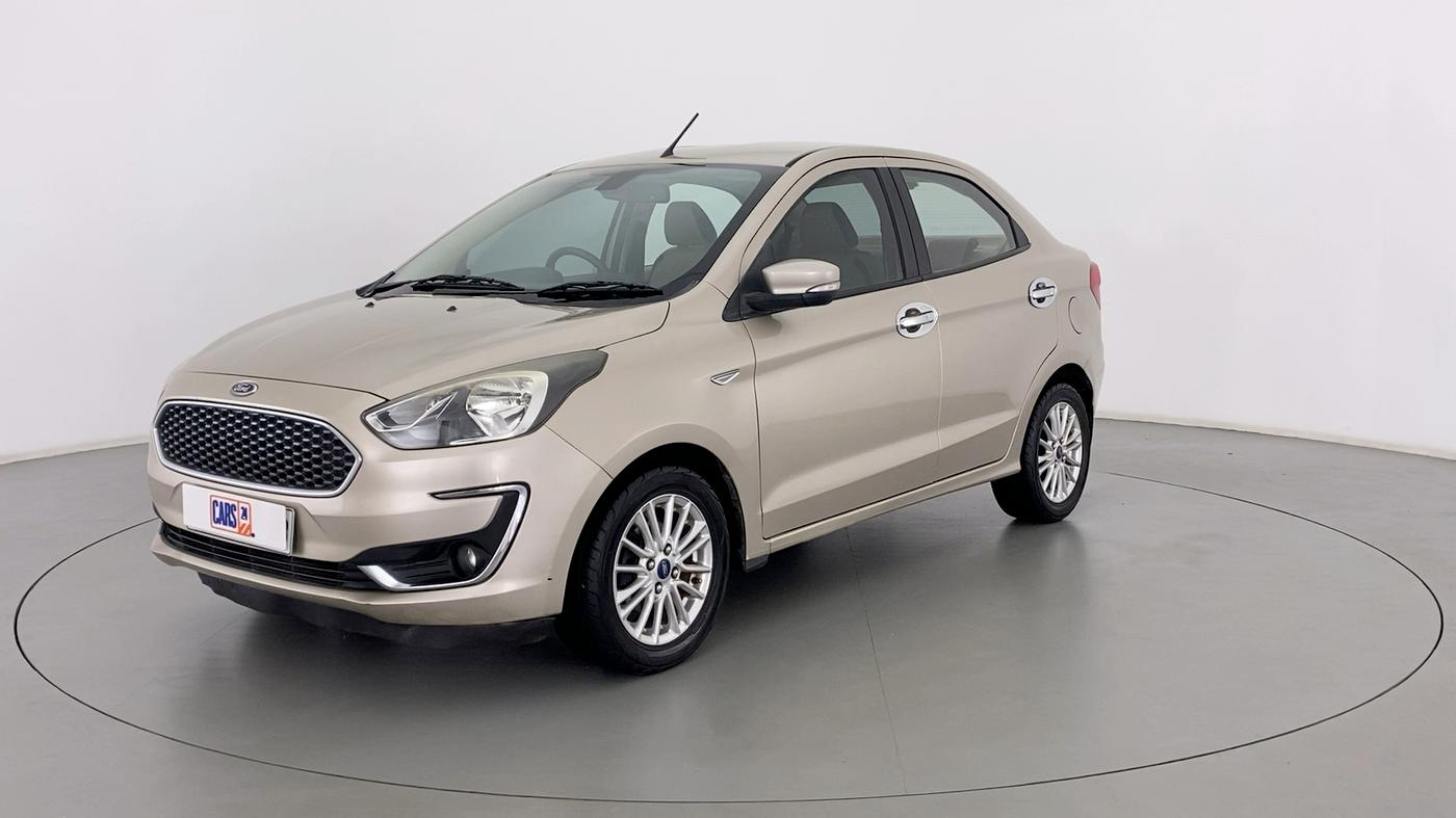 2019 Ford Figo Aspire 1.2 TITANIUM+ PETROL, Petrol, Manual, 54,907 km, Left Front Diagonal