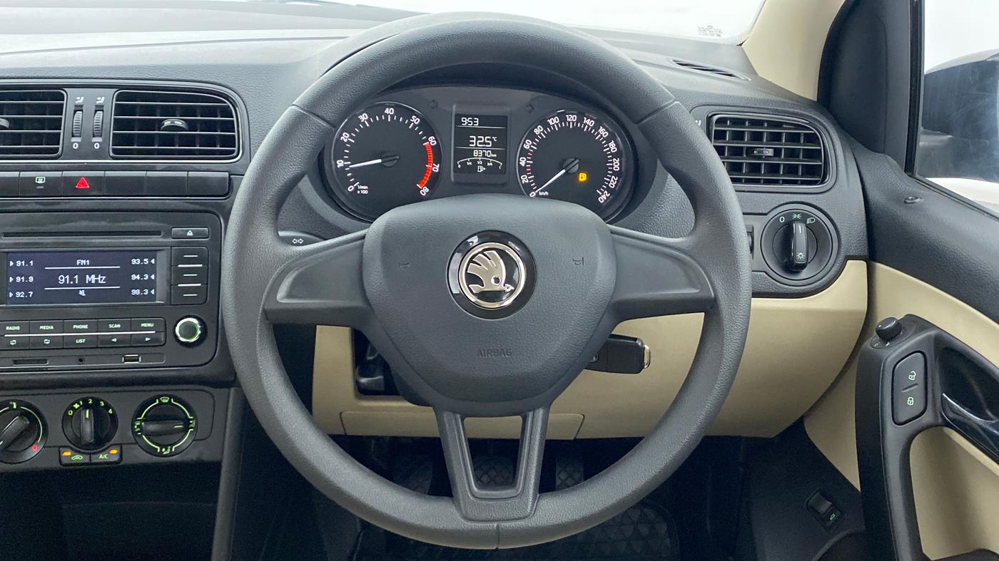2019 Skoda Rapid 1.6 MPI MT ACTIVE, Petrol, Manual, 8,543 km, Steering Wheel Close Up