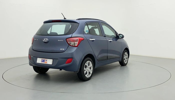 2014 Hyundai Grand i10 SPORTZ 1.2 KAPPA VTVT, Petrol, Manual, 45,170 km, Right Back Diagonal