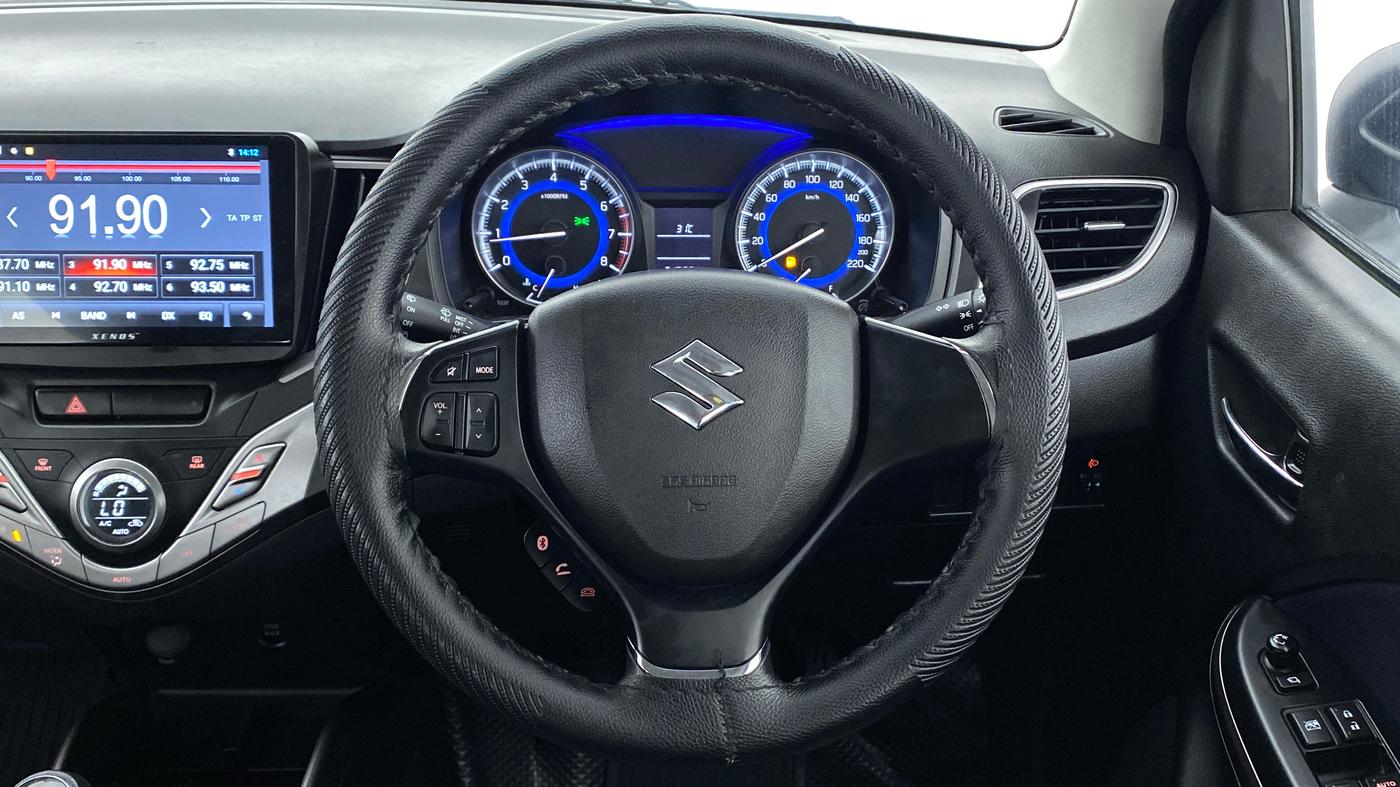2019 Maruti Baleno DELTA 1.2 K12, Petrol, Manual, 21,663 km, Steering Wheel Close Up